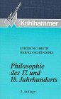 9783170108134: Philosophie des 17. und 18. Jahrhunderts, 8