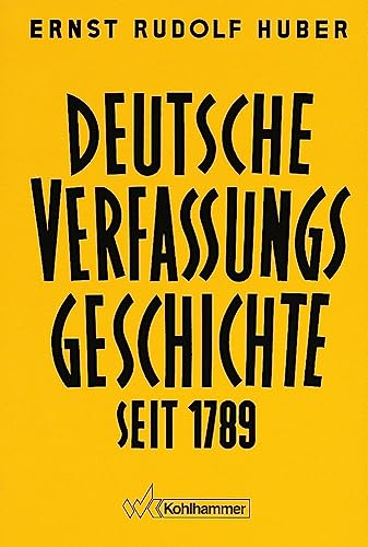 9783170108356: Deutsche Verfassungsgeschichte Seit 1789: Register