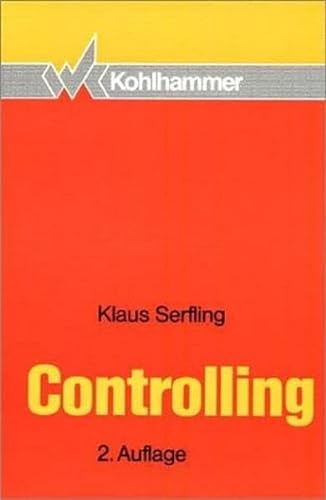 9783170115576: Controlling - Serfling, Klaus