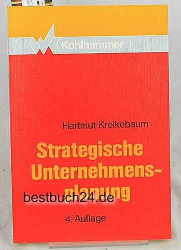 Beispielbild fr Strategische Unternehmensplanung zum Verkauf von Martin Preu / Akademische Buchhandlung Woetzel