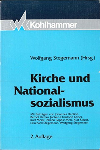 9783170117358: Kirche und Nationalsozialismus