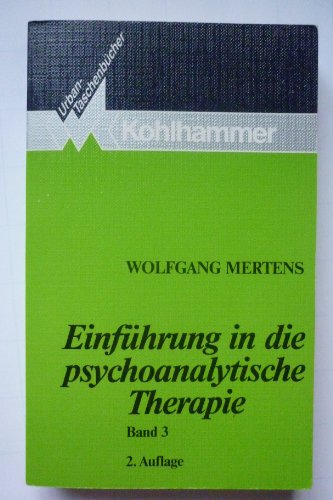 Beispielbild fr Einfhrung in die psychoanalytische Therapie Band 3 Bd. 3 von Prof. Wolfgang Mertens Professor fr Psychoanalyse Klinisches Institut fr Psychologie und Pdagogik Ludwig-Maximilian-Universitt Mnchen Lehranalytiker Supervisor Akademie fr Psychoanalyse und Psychotherapie Mnchen Psychoanalyse Psychotherapie Psychologie Widerstandsanalyse Traumanalyse Persnlichkeit negative therapeutische Reaktion Verlaufsforschung Ergebnisforschung In der berarbeiteten Auflage stellt der Autor weitere wichtige behandlungstechnische Themen der Psychoanalyse vor wie z.B. die Gegenbertragung und ihre Handhabung, Widerstands- und Traumanalyse, Durcharbeiten, Agieren und negative therapeutische Reaktion, Persnlichkeit und Geschlecht des Analytikers, Beendigung, Wirkfaktoren sowie Verlaufs- und Ergebnisforschung. Auch anhand von Fallbeispielen wird der Leser mit den Grundzgen der modernen Psychoanalyse vertraut gemacht. Wolfgang Mertens ist Professor fr Psychoanalyse am Klinischen Institut fr Psychol zum Verkauf von BUCHSERVICE / ANTIQUARIAT Lars Lutzer