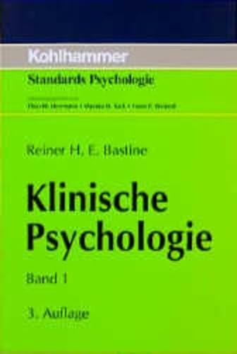 Beispielbild fr Klinische Psychologie, in 2 Bdn., Bd.1, Grundlegung der Allgemeinen Klinischen Psychologie zum Verkauf von medimops