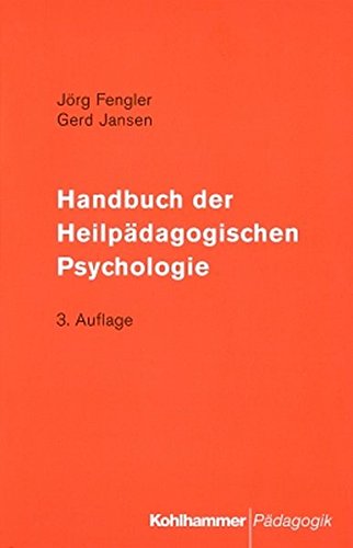 9783170145689: Handbuch Der Heilpadagogischen Psychologie