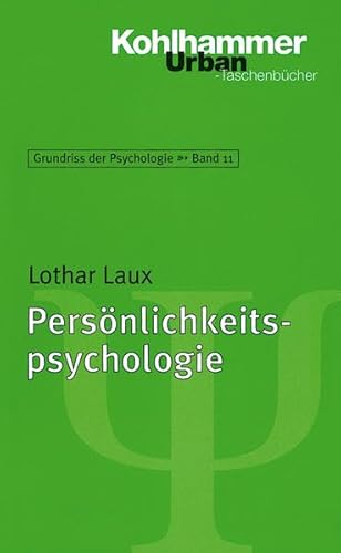 Beispielbild fr Grundriss der Psychologie: Persnlichkeitspsychologie.: BD 11 zum Verkauf von medimops