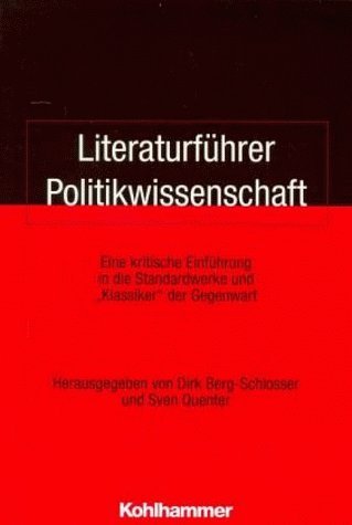 9783170154162: Literaturfhrer Politikwissenschaft.