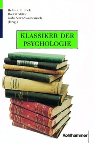 Stock image for Klassiker der Psychologie for sale by Thomas Emig