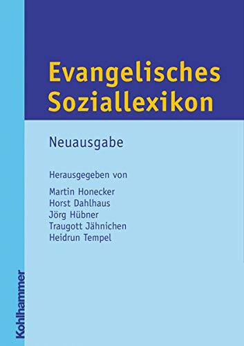 9783170161917: Evangelisches Soziallexikon. Neuausgabe