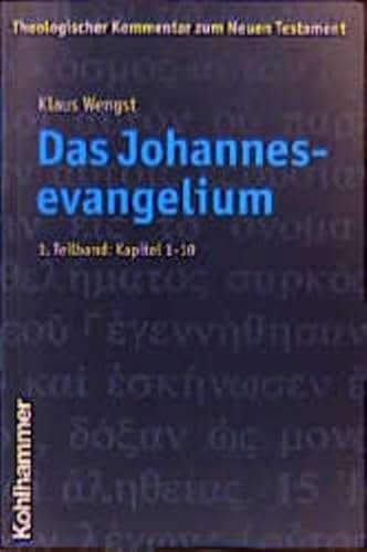 Stock image for Theologischer Kommentar zum Neuen Testament, 23 Bde. in 24 Tl.-Bdn., Bd.4/1, Das Johannesevangelium for sale by medimops