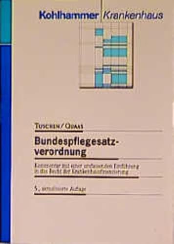 Beispielbild fr Bundespflegesatzverordnung, Kommentar zum Verkauf von medimops