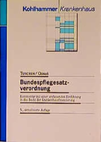 Stock image for Bundespflegesatzverordnung, Kommentar for sale by medimops