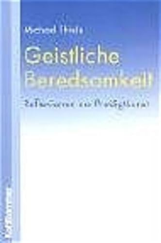 Stock image for Geistliche Beredsamkeit. Reflexionen zur Predigtkunst. for sale by Bernhard Kiewel Rare Books