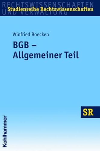Stock image for BGB - Allgemeiner Teil for sale by medimops