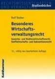 9783170184862: Besonderes Wirtschaftsverwaltungsrecht.