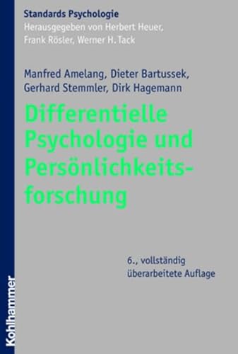 Imagen de archivo de Differentielle Psychologie und Persnlichkeitsforschung a la venta por Bernhard Kiewel Rare Books