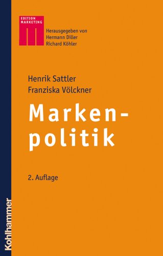 Markenpolitik - Sattler, Henrik; Volckner, Franziska