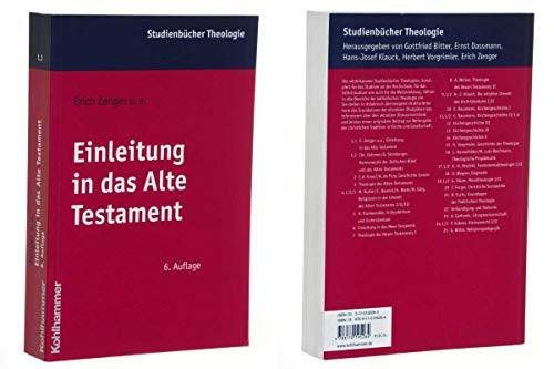 Einleitung in das Alte Testament, - Zenger, Erich et al.