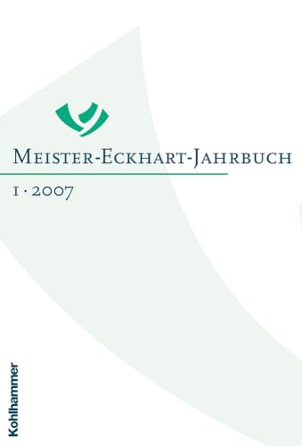 Meister-Eckhart-Jahrbuch: Band 1/2007 (German Edition) [Hardcover ]