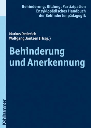 Imagen de archivo de Behinderung Und Anerkennung a la venta por Revaluation Books