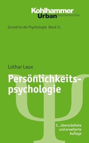 Beispielbild fr Grundriss der Psychologie: Persnlichkeitspsychologie: BD 11 (Urban-Taschenbuecher) zum Verkauf von medimops