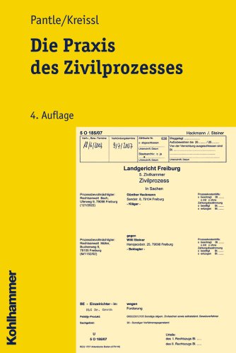 9783170198852: Pantle, N: Praxis des Zivilprozesses (Kohlhammer Referendariat)