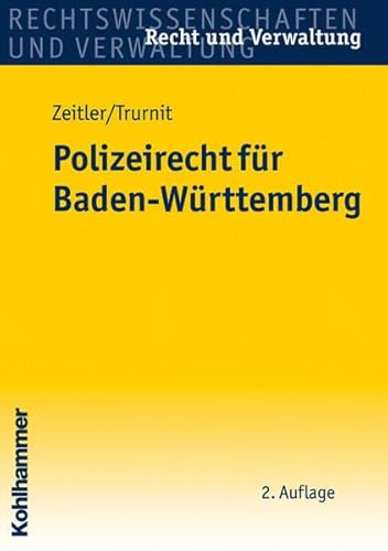 Stock image for Polizeirecht fur Baden-Wurttemberg for sale by GF Books, Inc.