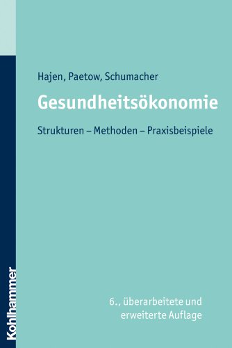 Gesundheitsökonomie Strukturen - Methoden - Praxisbeispiele - Hajen, Leonhard, Gabriela Paetow und Holger Paetow