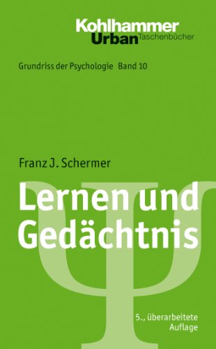 Stock image for Grundriss der Psychologie: Lernen und Gedchtnis: Bd 10 for sale by medimops