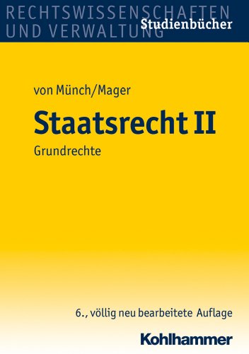 Stock image for Staatsrecht II: Grundrechte (Studienbcher Rechtswissenschaft) (Studienbucher Rechtswissenschaft) for sale by medimops