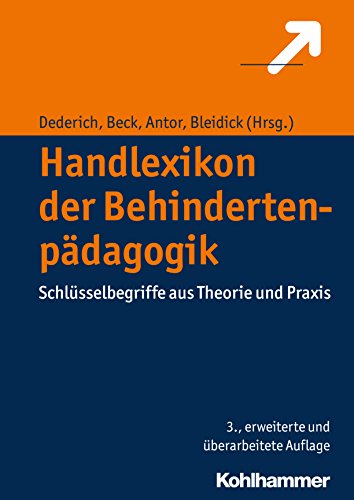 9783170299320: Handlexikon der Behindertenpdagogik: Schlsselbegriffe aus Theorie und Praxis