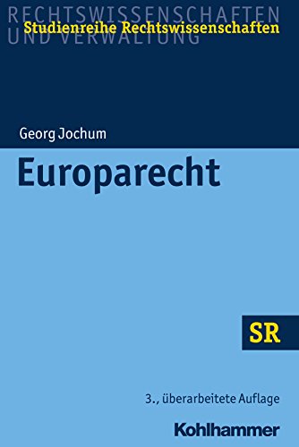 Stock image for Europarecht (SR-Studienreihe Rechtswissenschaften) for sale by medimops