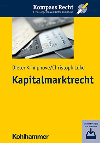 Imagen de archivo de Kapitalmarktrecht (Kompass Recht) a la venta por Chiron Media