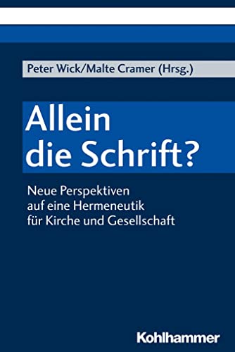 Beispielbild fr Allein Die Schrift? zum Verkauf von Blackwell's