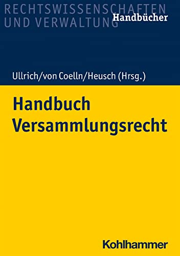 Stock image for Handbuch Versammlungsrecht for sale by Revaluation Books