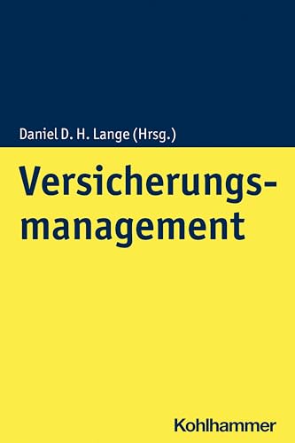 Imagen de archivo de Versicherungsmanagement a la venta por Chiron Media