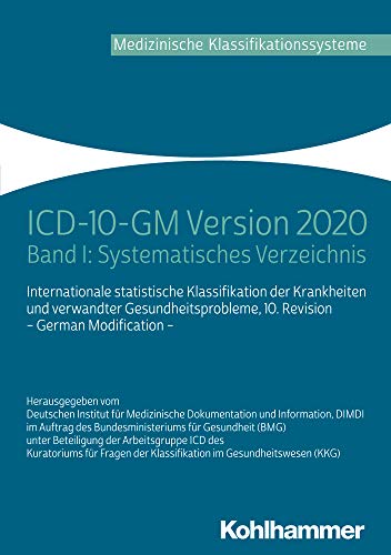 Beispielbild fr ICD-10-GM Version 2020: Band I: Systematisches Verzeichnis zum Verkauf von medimops