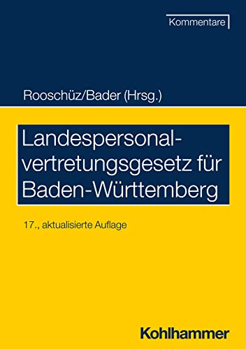 9783170428744: Landespersonalvertretungsgesetz fr Baden-Wrttemberg