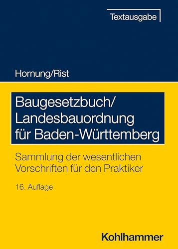 Beispielbild fr Baugesetzbuch/Landesbauordnung Fur Baden-Wurttemberg zum Verkauf von Blackwell's