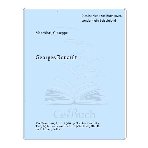 9783170730281: Georges Rouault