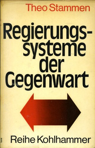 Imagen de archivo de Regierungssysteme der Gegenwart a la venta por Bernhard Kiewel Rare Books