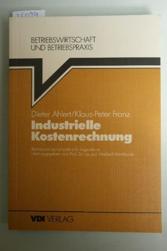 9783184008574: Industrielle Kostenrechnung