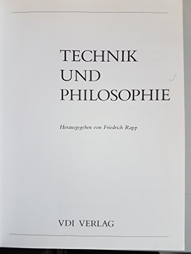 Imagen de archivo de Technik und Kultur / Technik und Philosophie a la venta por Buchpark