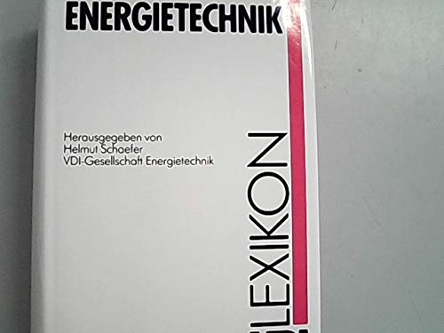 9783184008925: VDI-Lexikon Energietechnik
