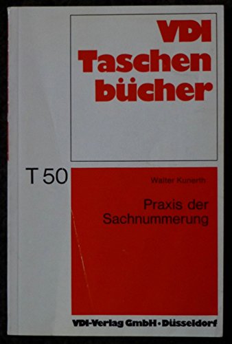 Praxis der Sachnummerierung VDI T 50