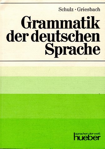 Beispielbild fr Grammatik der deutschen Sprache zum Verkauf von medimops