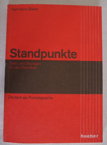 Stock image for Standpunkte: Lehr- Und Arbeitsbuch for sale by Pomfret Street Books