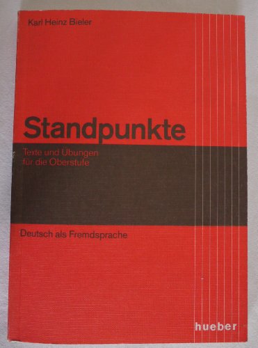 9783190013302: Standpunkte: Lehr- Und Arbeitsbuch