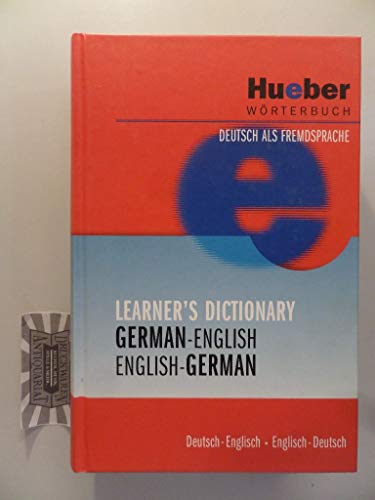 9783190017362: Hueber Dictionaries and Study-AIDS: Hueber Learner's Dictionary - German-English/English-German (German Edition)