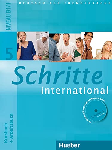 9783190018550: Schritte International: Kursbuch und Arbeitsbuch 5 mit CD zum Arbeitsbuch