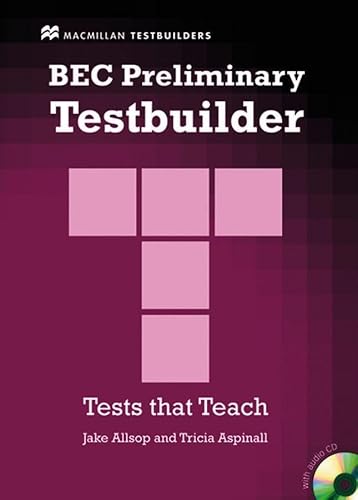 Beispielbild fr BEC Preliminary Testbuilder: Student s Book with Audio-CD Allsop, Jake and Aspinall, Tricia zum Verkauf von online-buch-de